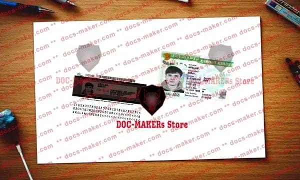USA Green Card Residence Permit - V1